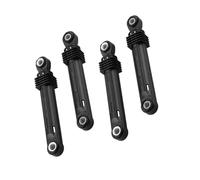Amortisseur de machine à laver, pièce de chargement frontal, coque en plastique noir, accessoires for appareils ménagers, 4 pièces 100 N, compatible for LG