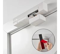 Amortisseur de porte hydraulique, ferme-porte en bois, ouverture de porte externe, silencieux, fermeture automatique, Anti-pincement Brown-right opening