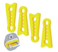 Amortisseur de Portière Auto - Protection Silicone Pour Amortisseurs Pare-chocs - Absorbeur de Chocs pour Serrure de Porte - pour Camion Berline SUV Camping-Car Intérieur