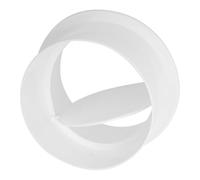 Amortisseur de refoulement de 4 pouces, bouchon de tirage de conduit, insert de conduit de flux d'air unidirectionnel, dispositif anti-refoulement de conduit pour évent de