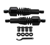 Amortisseur de remplacement Pour Harley Sportster 1200 Low (XL1200L) 2006-2011 Accessoires De Moto Amortisseurs Arrière Réglables 267 Mm Amortisseur D'air Suspension(Nero)
