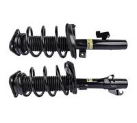 Amortisseur de Ressort 2 Pièces Amortisseur Jambe De Force De Suspension Avant G + D Pour Ford Pour Focus II Pour Tournament 1.4/1.6 1234201 1234202