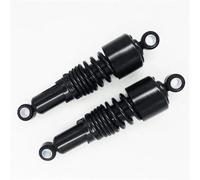 Amortisseur de Ressort LOCTITEcorrosionPlexiglas Amortisseur De Moto Universel Chromé Noir 267 Mm 10,5" Pour Sportster Pour Touring Pour FLH/FLT 80-17 Pour Dyna 1991-2016 shock absorber(Noir)