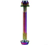 Amortisseur de roue arrière en alliage TC4 M6 x 68 mm pour Brompton TC4 | Design ultra léger, seulement 2,4 g de vis, réduit le poids total, conserve une capacité de charge complète