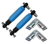 Amortisseur de roue bleu 1350 2700 kg pour remorque Alko Octagon Plus (2 x + support)