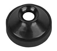 Amortisseur de Saxophone Alto, Taille Portable, Installation Facile, Saxophone Rond Muet, Résistance à l'usure en Plastique ABS pour la Pratique Quotidienne du Jeu (BLACK)