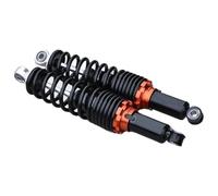 Amortisseur de scooter, amortisseur de moto, Amortisseur de suspension de ressort épaissi, Pièces de remplacement robustes, amortisseur à ressort réglable pour la plupart des motos, scooters électriqu