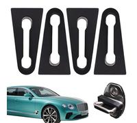 Amortisseur de Serrure de Porte - Amortisseur Antivibration Pour Serrure De Porte - 4 Pièces Accessoires Auto Réduction de Bruit pour Conducteurs Mélomanes Véhicules Sédans Camions