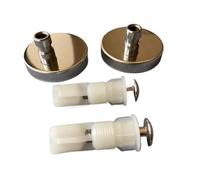 Amortisseur de siège de toilette, axe de butée compatible avec for Ville-roy et for Böch 56351001 6680AS01, vis de fixation, pièces de charnière(2 styles)