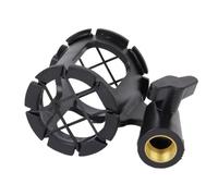 Amortisseur de support de microphone - Conception de structure en caoutchouc, technologie de suspension réduisant bruit, fixation par pince flexible pour appareils | Application polyvalente pour l'
