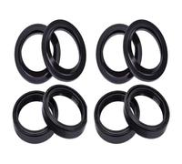 Amortisseur de Suspension de fourche avant 45x57x11, couvercle anti-poussière for joint d'huile, for FMX650 CBR900 CBR900RR Fireblade SC28(4xOil seal 4xcover)