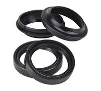 Amortisseur De Suspension De Fourche Avant 45x57x11, Joint D'huile 45 57, Couvercle Anti-poussière for FMX650 FMX 650 CBR900 CBR900RR Fireblade SC28 CBR 900(2xOil Seal 2xcover)