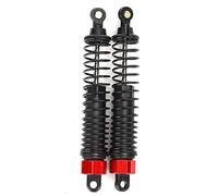 Amortisseur de vibrations à ressort haute performance, résistant à l'usure et à la rouille, pour voiture tout-terrain HSP DHK 1/10 RC, métal noir, rouge, doré, bleu, argent, (Rouge)