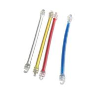 Amortisseur de vibrations de raquette - Choc de corde de tennis, remplacement en silicone flexible, kit d'accessoires pour joueur, dispositif de contrôle de l'absorption | Utilisation des performances