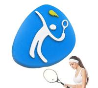 Amortisseur de vibrations de tennis - Protection en silicone pour raquette de tennis | Accessoires décoratifs de tennis de dessin animé pour protection des articulations Raquette de tennis Uozonit