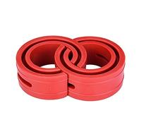 Amortisseur de Voiture, 2pc Voiture Rouge Amortisseur Tampon Ressort Pare-Chocs Coussin TPE Amortisseurs de Voiture Type A-F(C)