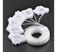 Amortisseur d'encre UV for Epson L1300 L800 L801 L1800 L850 L101 L201 L1455 L101 L355 éco-solvant imprimante Dumper Filtre L1300 Tuyau Amortisseur(B)