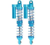 Amortisseur d'huile en métal Tampon d'huile réglable à double ressort, amortisseur RC pour voiture sur chenilles 1/10, ajustement universel pour et SCX10 90046, suspension (110mm)