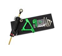 Amortisseur Direction Moto Compatible Avec Pour ZX10R 2004-2005 Moto CNC Amortisseur De Direction Stabilisateur Tampon Barre De Contrôle Avec Support De Montage Kit Complet