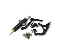 Amortisseur direction Pour Multistrada V4S V4RS Pour PIKES Pour PEAK 2021-2024 Kit Montage Support D'amortisseur Stabilisation De Direction Réglable Pour Moto