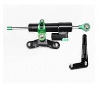 Amortisseur direction Pour Ninja ZX-6R 636 ZX 6R 2013-2025 Moto Stabilisateur Amortisseur Support Accessoires Montage(Amortisseur vert)