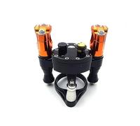Amortisseur Direction Stabilisateur Réglable D'amortisseur Direction Sécurité Inversé par Moto avec Lsupport Bâti pour L'amortisseur Directionnel en Aluminium pour