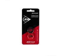 Amortisseur Dunlop Flying D - Rouge/Noir - Pack 2 Amortisseur de Vibrations de Tennis - Amortisseur pour Raquette de Tennis