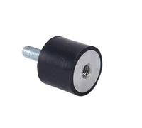 Amortisseur En Caoutchouc Anti-Vibration, Filetage Mâle À Femelle M3 - M20 1 Pièce Amortisseurs Gaz Essieu Arrière(75x50 M12x37mm)