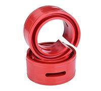 Amortisseur, Entretoises de Ressort Hélicoïdal Rouge, 2pc Rouge Voiture Amortisseur Tampon Ressort Pare-chocs Coussin Type A-F(B), Système de suspension,ressort d'amortisseur