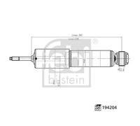 FEBI BILSTEIN Amortisseur de chocs 194204