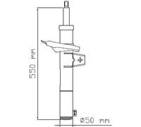 1 Amortisseur KYB 3348039 Excel-G convient à AUDI SEAT SKODA VW