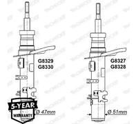 Monroe Amortisseur G8328 pour Citroën et Peugeot