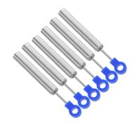 Amortisseur Hydraulique à Fermeture Douce 6 Pièces | Usage la Cuisine et Salle de Bain, Système Hydraulique Fluide, Finition Bleu, Plastique et Acier Inoxydable