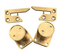 Amortisseur Hydraulique Doux pour Couvercle de Piano en Cuivre | Double Mécanisme Latéral Synchronisé, Protection des Doigts, Réduit le Bruit, pour Pianos Droits Queue