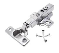 Amortisseur hydraulique miniature à fermeture douce for charnières de porte de placard de cuisine, 26 mm, encastrées.(Full overlay)