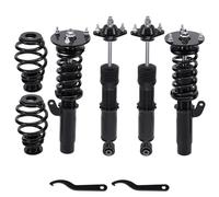 Amortisseur Kit Combinés Filetés Pour BMW Série 3 E46 Cabriolet 330ci 325ci 323ci 320cd Double Tube Réglable Hauteur Amortisseurs Complets Amortisseur télescopique