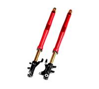 Amortisseur Moto Fourche Av&ant de moto 720 mm, double amortisseur & réglable et allongé pour MSX125 SF M3 M5 M6 Z6 électrique