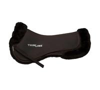 Amortisseur pour cheval avec doublure en fausse peau de mouton ThinLine Marron L