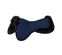 Amortisseur pour cheval avec peau de mouton complète Acavallo Close Contact Memory Bleu L/Peau de mouton couleur Natural