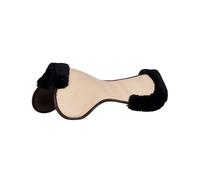 Amortisseur pour cheval avec peau de mouton partielle Acavallo Close Contact Memory Beige TU/Peau de mouton couleur Natural