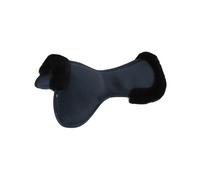 Amortisseur pour cheval avec peau de mouton partielle Acavallo Close Contact Memory Bleu TU/Peau de mouton couleur Bleu
