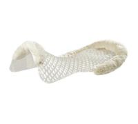 Amortisseur pour cheval découpe plate Acavallo NS-FS Respira Blanc TU