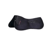 Amortisseur pour cheval en daim avec grip AC en silicone Acavallo System & Memory Noir Taille 2
