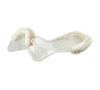 Amortisseur pour cheval en gel découpe plate Acavallo NS-FS Classic-FS Blanc M
