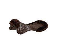 Amortisseur pour cheval en gel découpe plate Acavallo NS-FS Classic-FS Marron M