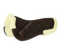 Amortisseur pour cheval en mesh Equithème Hexa Marron Full