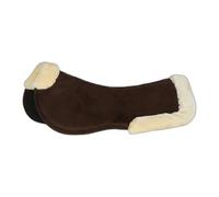 Amortisseur pour cheval en mousse à mémoire de forme avec fausse fourrure Horze Marron Full