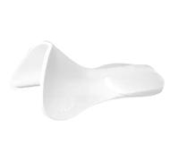 Amortisseur pour cheval en synthétique avec cale arrière Wintec Blanc Full