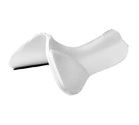 Amortisseur pour cheval en synthétique avec cale avant Wintec Blanc Full