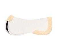 Amortisseur pour cheval Imperial Riding Suede Fur Blanc Full